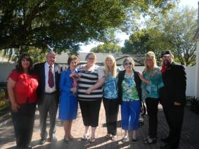 Ms. Margo - WEDU award ceremony - group pic Feb. 2014